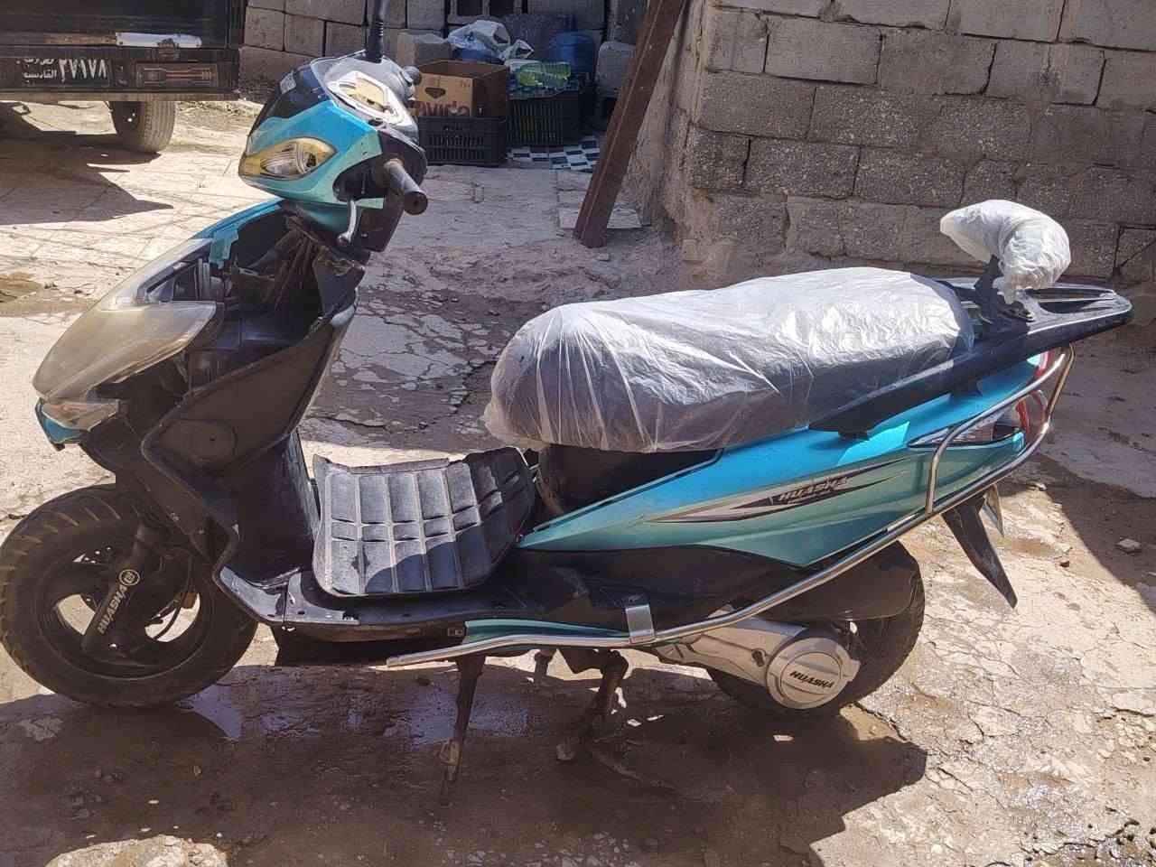 درجة سكنس للبيع محرك مجفت كلة جديد كهربائيات كلة شغال على الشركة تايرات جدد نكرة سلف دراجة خير من الله بس الكفر الأمامي مكسور موضح بالصورة السعر قفل قفل ١٧٥ الف مكان ديوانية دغارة ***********
