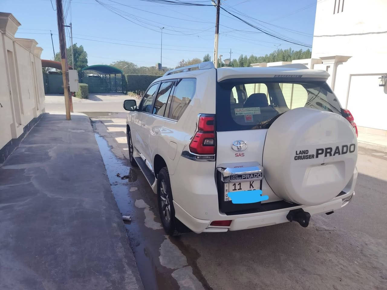السلام عليكم
برادو موديل ١٩

شركة ساز

ماشيه ٤١ الف

مكفوله ورقم بغداد

فئه VX

السعر ٤٣ الف $

للاستفسار

***********
