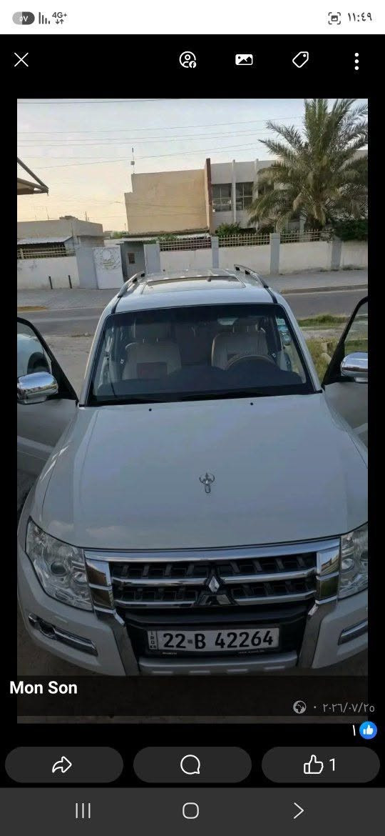 باجيرو (حبتور ) موديل ٢٠١٦  سعرها ١٨٥ ورقه 
 فول مواصفات كفاله عامه ماشيه ١٢٦ الف حقيقي كفاله  من كشر من مكينه من كير تبديل دهن الكير وقت بوقته دهن كل شهر صيانه كامله شرط برغي مملعوب بيها على ايدينا اشتريناها من اربيل بأسمنه تسجلت تخم تاير جديد صدر،شركه كله على وظع الشركه  سياره جدا جديده مكانها بغداد للاتصال ***********
