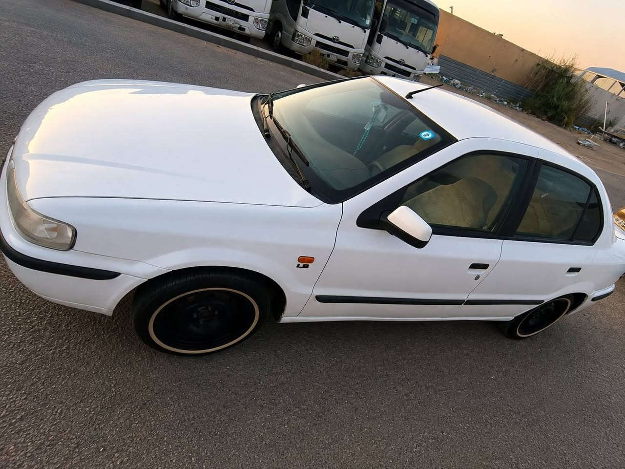 السلام عليكم
سيارة سمند للبيع 🚗

الموديل: 2011

المحرك: 100% ⚙️

القير: 100% 👍

الحدادية: 100% 🛠️

التبريد: ممتاز وشغال ❄️

الإطارات: تخم تاير جديد 🛞

 السيارة كفالة عامة، بها فقط جاملغ أمامي مرشوش ✨

النظافة: شوفت عينكم، السيارة 

مداورة مباشرة 📝

السعر: 40 ورقة وقابل للمجال البسيط 💵

العنوان: النجف الأشرف - حي الرحمة 📍

للتواصل والاتصال: [***********] 📞
