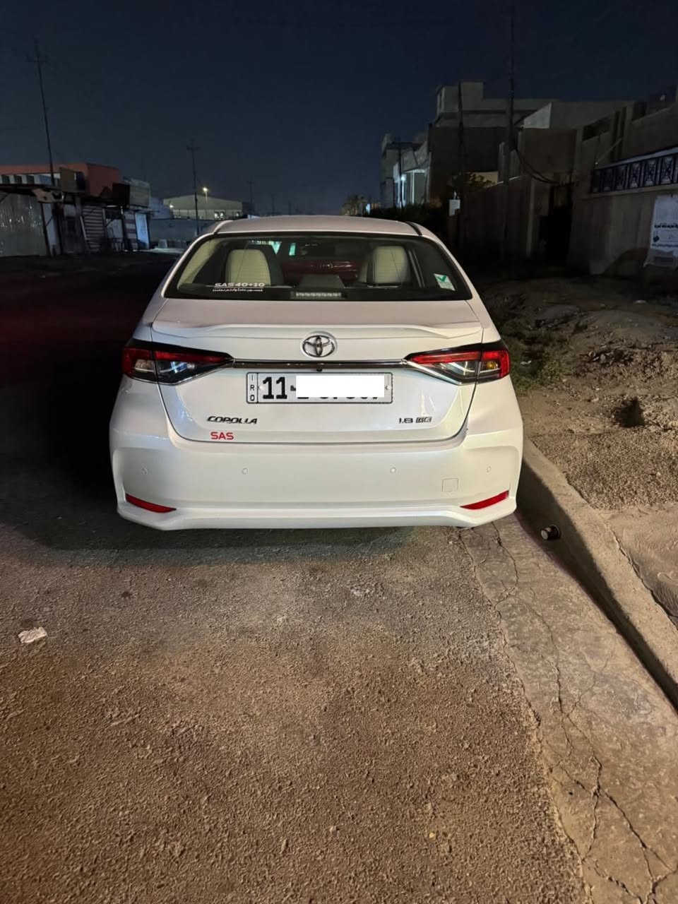 السلام عليكم 
للبيع كورلا ساس موديل ٢٠٢٤ اصل ياباني مو هايبرد ضمان سردار 
السيارة خليجي رقم بغدااااددد بأسمي مكفولة من ضربة وصبغ وفتح وتبديل
مواصفات فول 
داخل بيجي
فتحة
بصمة 
تبريد قطعتين
لد بلادي 
حساسات امامي خلفي اصلي
كاميرا دوار
شاشة كاربلاي 
وباقي مواصفات المعروفة 
مكان السيارة بغداد وكلش نظيفة وجديدة مابيها اي نقص فقط ملاحظتين بسيطات جداً الشراي يتصل ويدلل ***********

