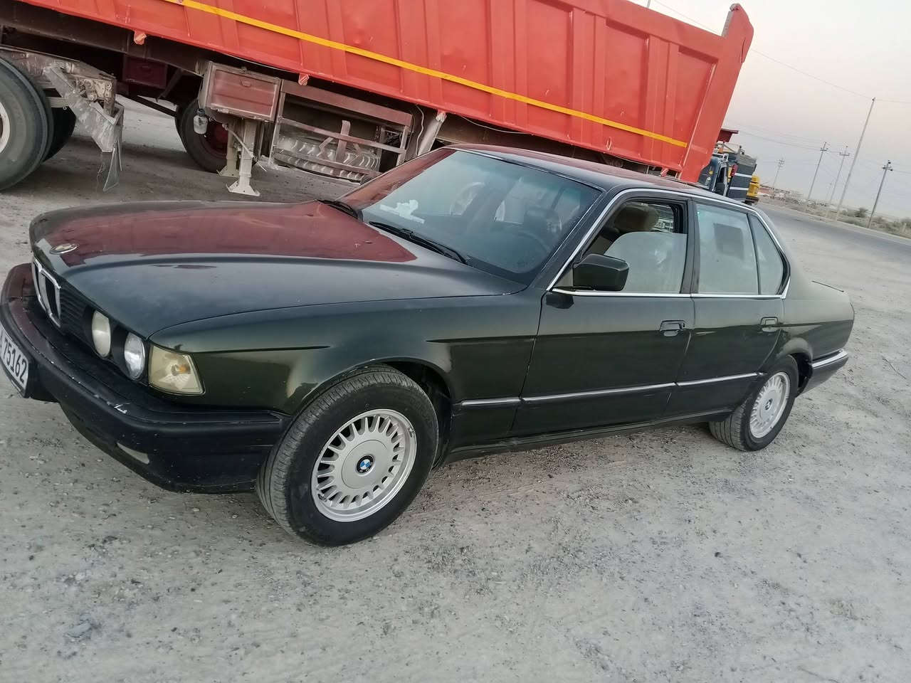 السلام عليكم بي ام موديل 88  735 كير اتو ماتيك كير ومحرك جديد تبريد شغال تخم تاير  جديد صدر جديد السياره رقم انبار الدولي سنويه جديده لل 2030 السعر 39 بيع أو مراوس حسب القناعه العنوان الانبار الرمادي التأميم رقم الهاتف *********** غير متواجد عل الفيس بوك
