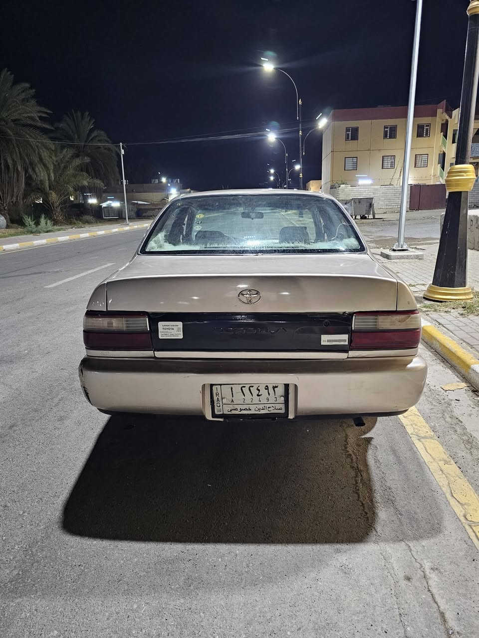 سلام عليكم للبيع فقط بيع بدون مراوس
كورلا موديل 1997 
رقم صلاح الدين مشروع وطني 
سنويه نافذه صارلها سنه شرط التحويل ول غرامات 
كير شرط او محرك شرط 
مرشوشه جمالي بدون ضربه قويه او بدون معحون 
صدرها شرط طوبه 
تخم تاير جديد 
كهربائياتها كلها شغاله 
مسجل شغال 
كيجات كلها شغاله بانزين حماوه كلها 
السياره ما ناقصها كلشي مال جناي 
مكان بيجي السعر 47 او بيها مجال 
رقم ***********
