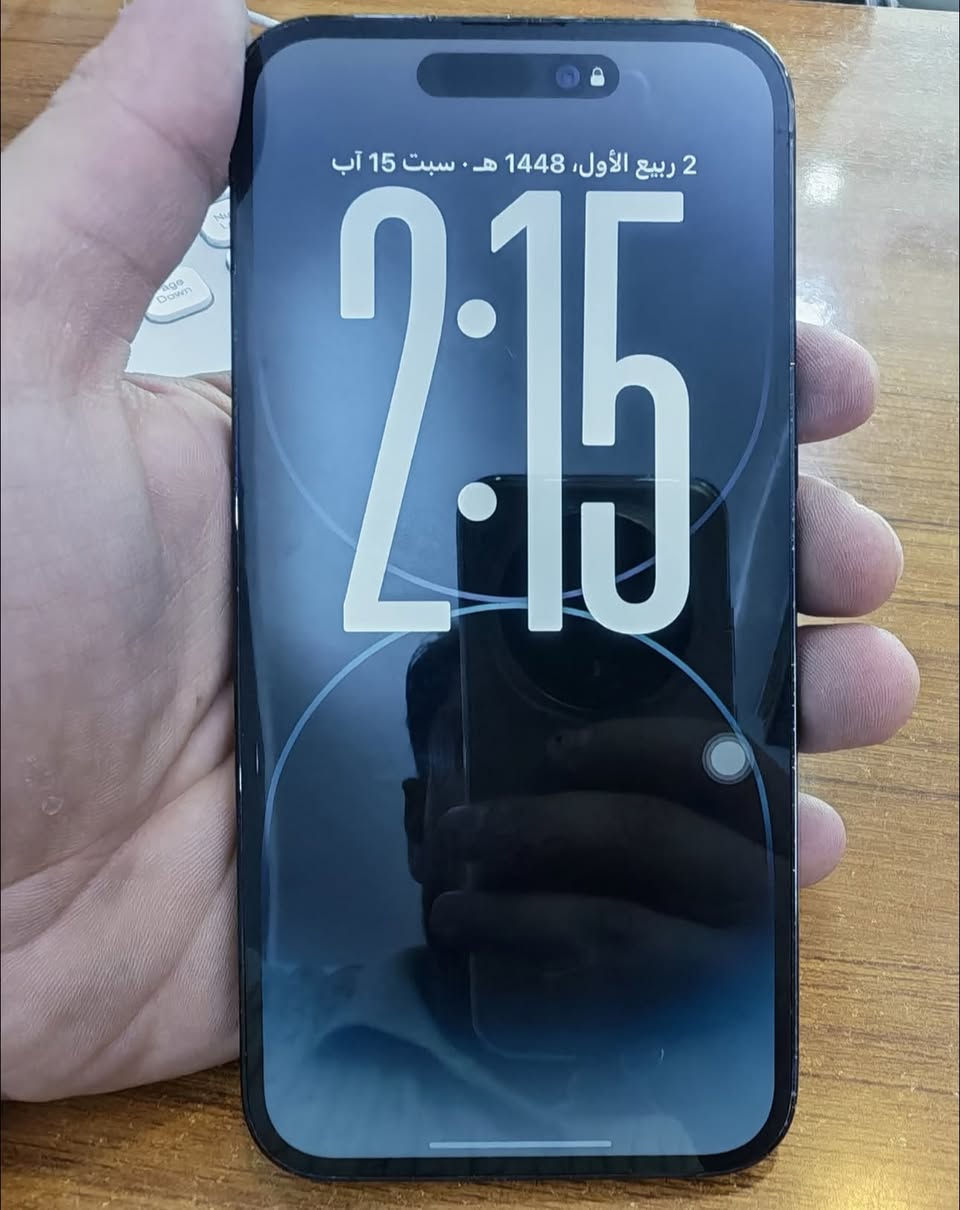 سلام عليكم ايفون 14 برو ماكس للبيع 600
***********
العنوان بغداد
