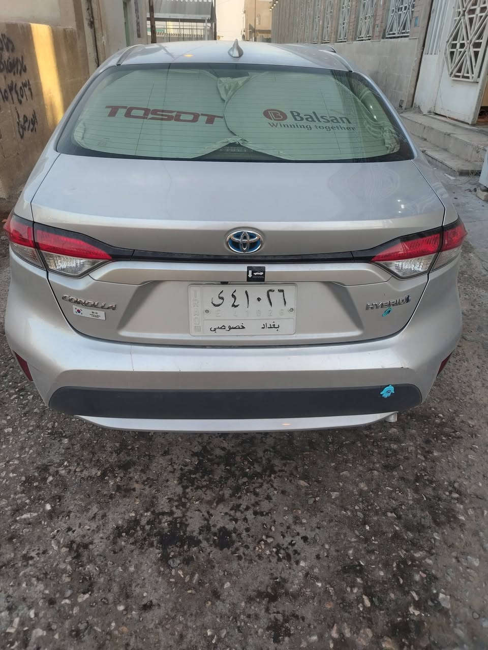 سلام عليكم كورلا هايبرد موديل ٢٠٢٢ وارد أمريكي بدون دواخل وبيه جاملغ وباب خلفي كلير ماشية ١٦٥ الف رقم بغداد بصمه تشغيل عن بعد سيارة جديده مكينه كير حجر صدر كله شركه مكاني بغداد حي الجهاد السعر 128 هاتف ***********
