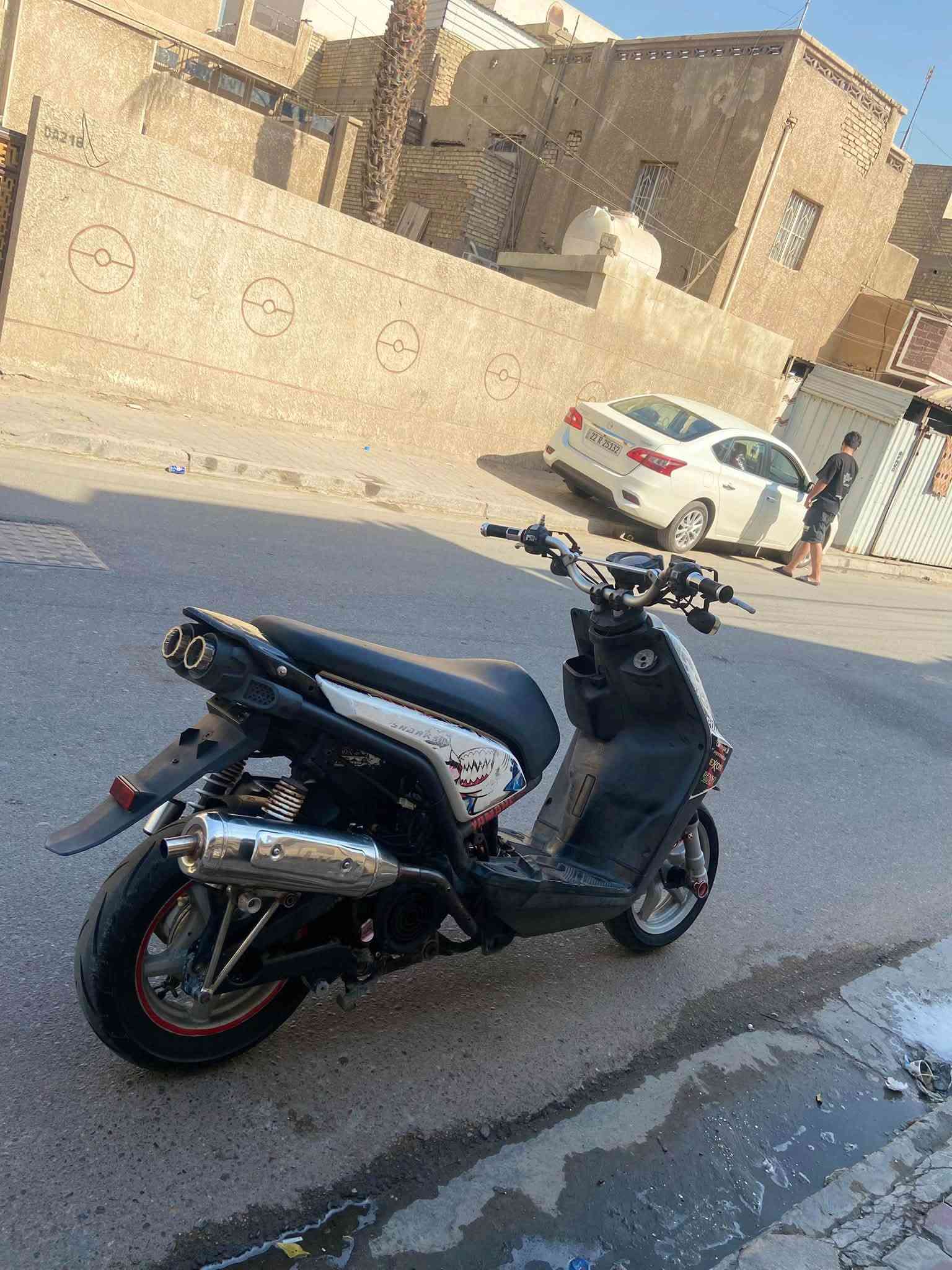السلام عليكم للبيع او مراوس 🍀
سكنس جبلي ٢٠١٤ الدراجه بيها تزويد من اليابان الدراجه صارلها ٥ اشهر نازله 
مكينه 59 بلاد 
بيها زوج كلجات رياضي مختلفه 
بيها جويتر وجوين ودكشن KOSO مطابق 32 
بيها عقل RC رياضي 
منضومه زنون 
صالنصه بوري عدل ستيل مختلفه فوك الفلاوين وزه وجعره BWS 125 ✈️🔪
وبيها نواعم ستيرن ملقط بواقه قطره كرزيه كلهن أصليات 
كفراتها اصليه موشمه 
الدراجه بيها هواي كتفات وريموت ما اعرف بيهن كلش 
الدراجه شلعه ومعدل هجم بيها ضربت رون ومعدل اله هجم 
مكاني بغداد الدوره 
(ملاحضه) اخوان لا تقارنونها باراكضات وكلها تجاري دراجه ملحه فول ملاح وجديده الصور ضالمتها تجي وتفحص وتشلع عيوني لوتي لتصير
السعر // مليون و ١٠٠ مجالك مال جيه الدراجه ع ضمان ترايك وين متريد 
هــ***********  واتس
