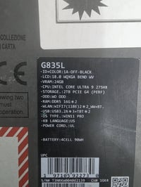 لابتوب ROG SCAR18 • RTX 5090 24GB • 32GB رام