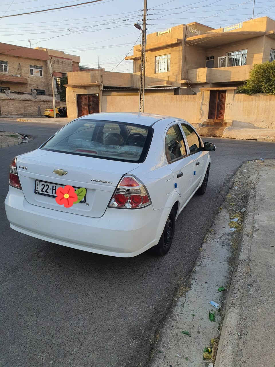 سيارة شوفرليت افيو للبيع موديل ٢٠١١
لون ابيض محرك استرا
تبريد ثلج محرك وكير شرط رقم اربيل 
 تبديل بوند وتعديل بارد باب النفر بدون ضرر
شرط التحويل 
السعر ٧٥$ وبيها مجال 
للتواصل ***********

