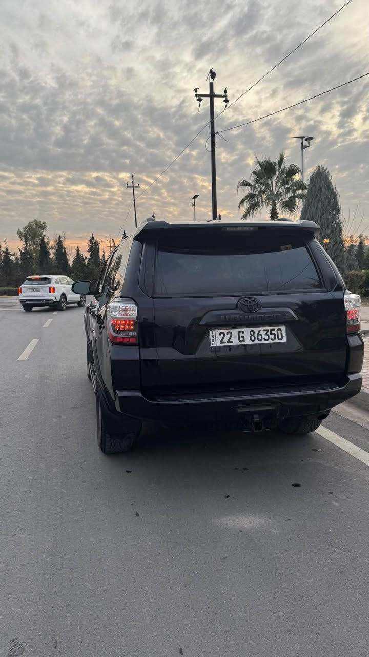 Toyota 4runner 2022  Clean title 
ئۆتۆمبێلەکەتە:

‎تۆیۆتا فۆررانەر 2022 – دۆخی زۆر باش

‎تۆیۆتا فۆررانەر 2022 بۆ فرۆشتن، زۆر پاک و باش پارێزراوە.
‎ • ڕەنگی سەرەکی (رەش)
‎ • تايتڵی پاک (Clean Title)
‎ • سێرڤیسی باش و بەردەوام کراوە
‎ • ناوەوە و دەرەوە زۆر پاکە
‎ • مووتۆر و گێر زۆر بەهێزن، هیچ کێشەیەک نییە
‎ • ئامادەیە بۆ بەکارهێنان، هیچ پێویستییەکی چاککردن نییە

‎ئۆتۆمبێلێکی بەهێز و متمانەپێکراو، گونجاو بۆ شەقام و دەرەوەی شار.
‎تەنها کڕیارانی جدی پەیوەندی بکەن
*********** أربيل, العراق
