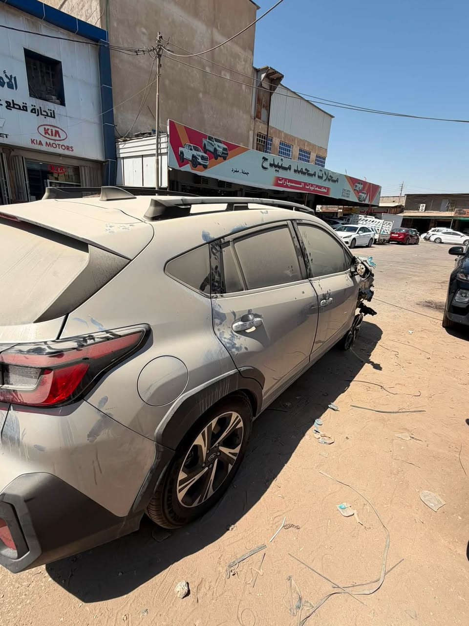 السلام عليكم للبيع سوبارو كروس تراك 2024 حادث موضح بلصور جاملغ وبنيد اليوم وصلت ابيعها على حادث امريكا بدون تصليح بسعر مناسب جدا الاتصال ***********
