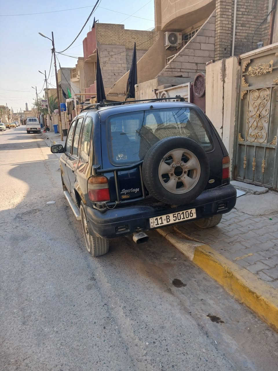 السلام عليكم سبورتج مديل 1994 مكفولة من الصبغ ولضرب 
ابلدي رقم انكليزي بغداد بسمي كير اوتماتيك سعر 42 او بيهة مجال حك الجية مكاني بغداد رقم ***********
