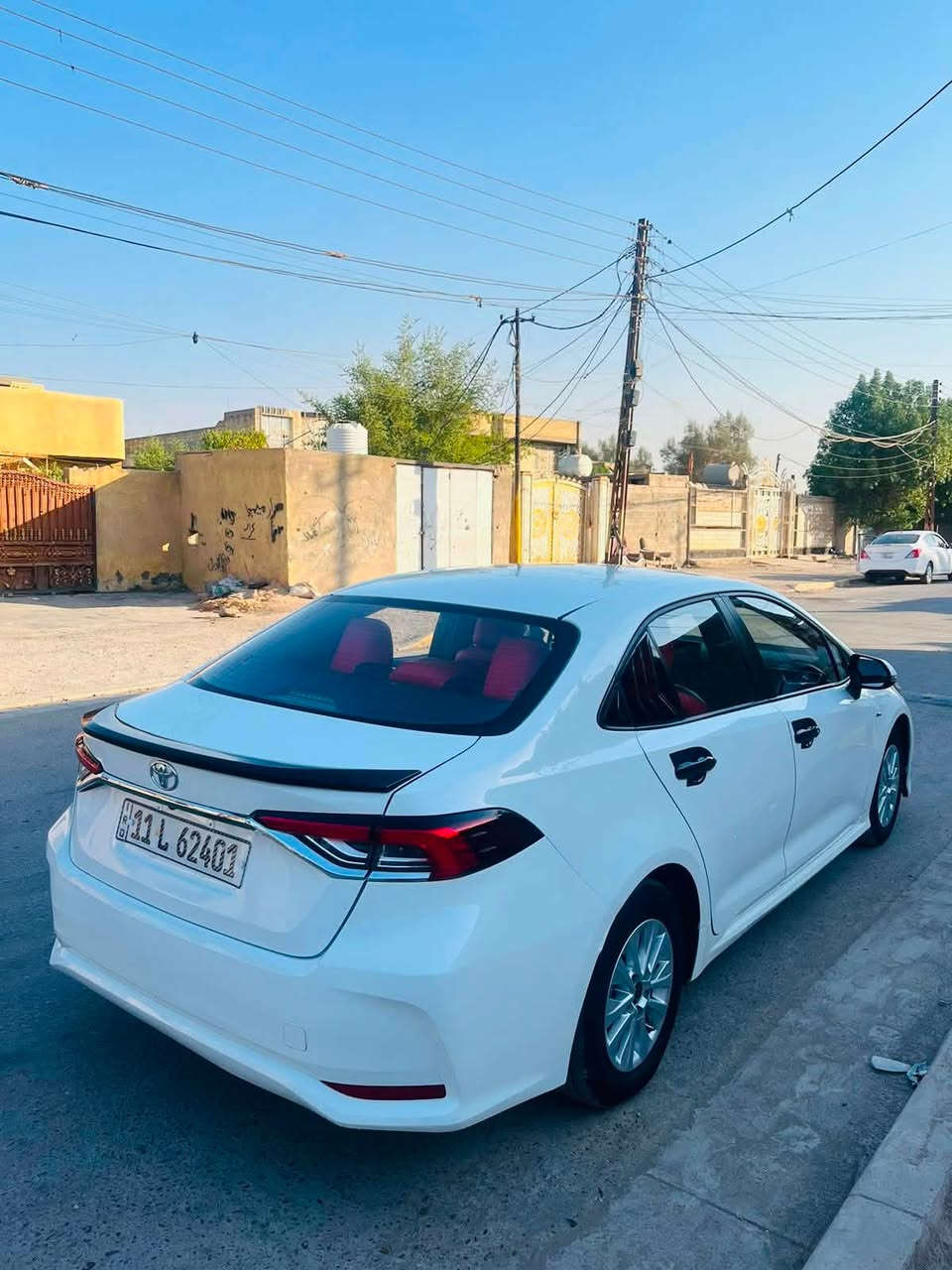 كورلا هايبرد 2025
الشكل الخليجي 
ماشيه 50 
صدر جديد
تخم تاير 
سياره على وضع الشركه 
بيهه صبغ جوه الرقم الخلفي
السعر145
مكاني بغداد المعامل العماري 

‭***********‬
