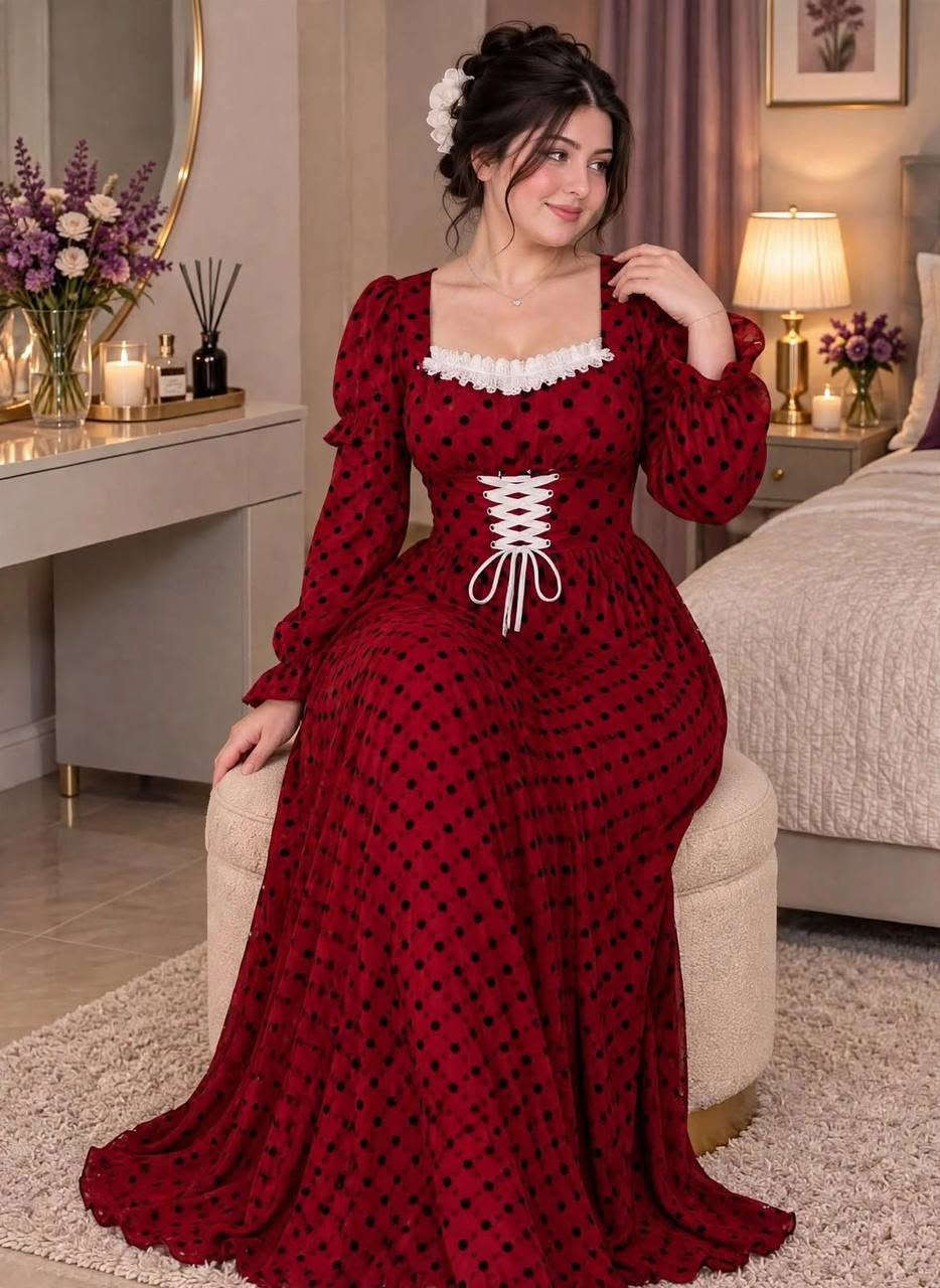 فستان  نسائي زبده ليكره ناعم😍
قياس فري سايز 

يلبس من 50 الى 85 كيلو

سعر 15 للحجز تلي @NIi_E1
او انستا 1rida_fashion

