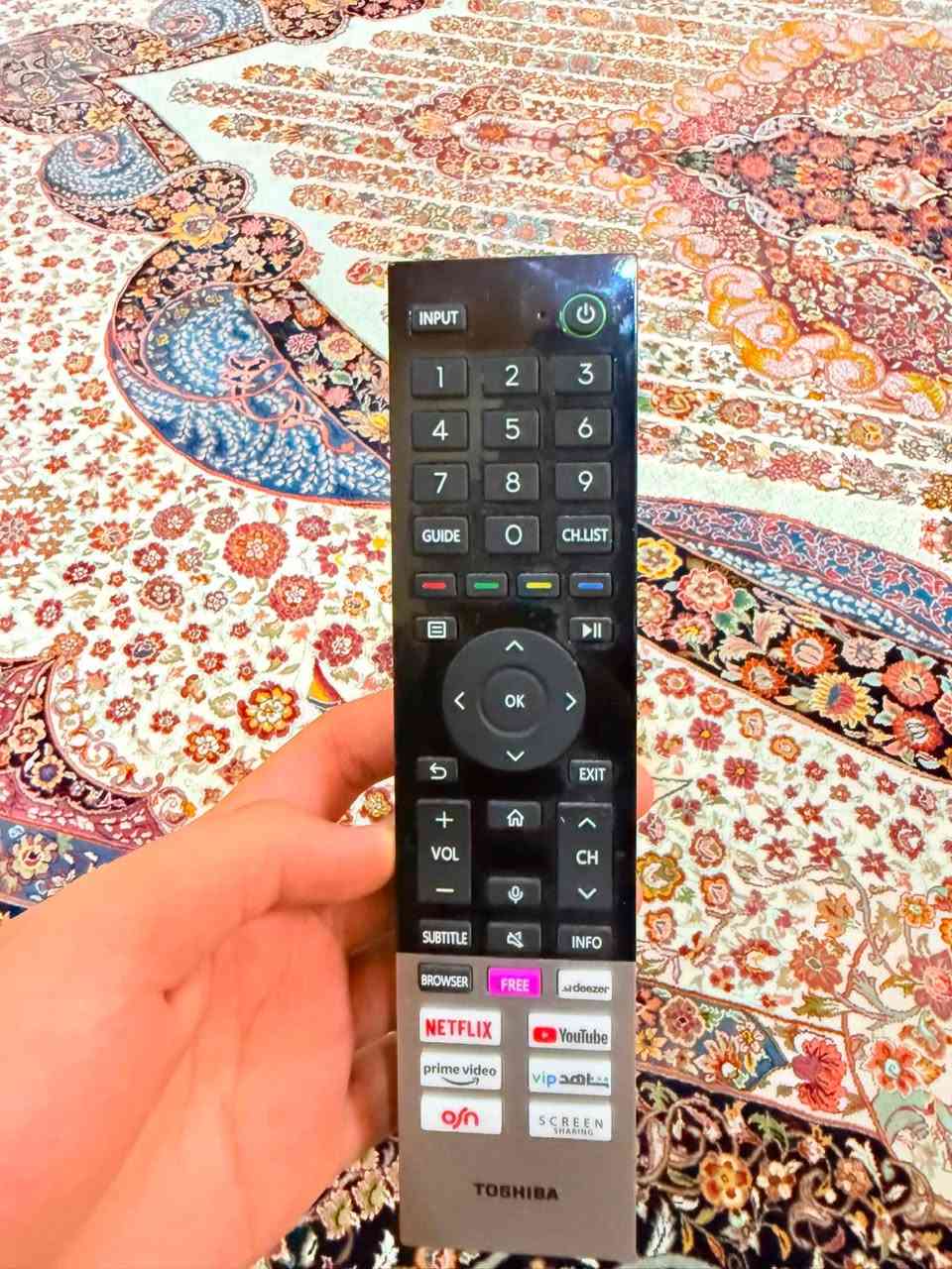 شاشة توشيبا ياباني اصلية✅💯
🔴 سمارت 43 أنج

🔴الدقة 4k HDR

🔴 معدل التحديث 60HZ

مواصفات عالية تفيد للبلي ومشاهدة الأفلام والمباريات 

الشاشة نظيفة كلش وما بيها اي خلل

السعر : 275 الف

📍مكاني البصرة- ابو الخصيب

   ما عدي توصيل

   *********** واتساب
