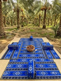 � جلسة عربية فاخرة بطابع تراثي أصيل 🔥  جلسة عربية مصنوعة من قماش السدو...