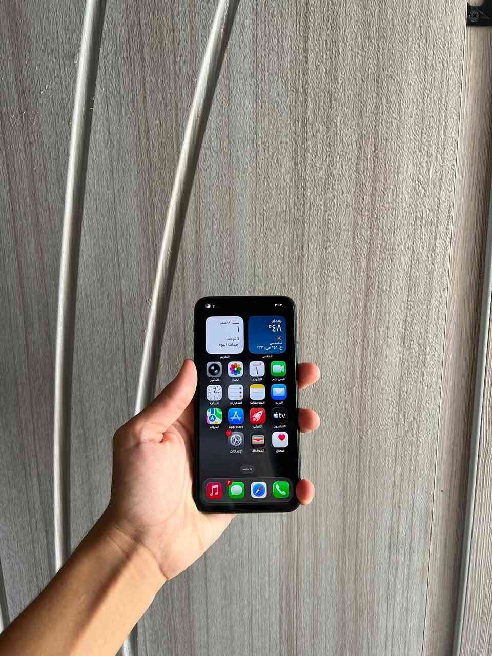 السلام عليكم للبيع ايفون 11برو ماكس 
الجهاز فقط مبدل شاشا وكاله ✅
بطاريه 83🔋
‎256كيكا 
فيس ايدي شغال ✅
الجهاز كلة
شغال ومكفول 
كامرات صوت لاقطه سبيكر مكفول ✅
للبيع بسعر 280الف وبي مجال للطيبين
مكاني تكريت
للتصل ***********
