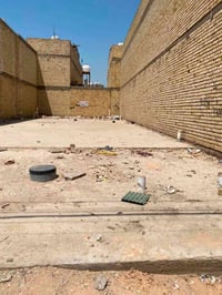 قطعه ارض رفت مساحه 125متر  للبيع مقابل مخازن وزارة التجارة الاتصال على...