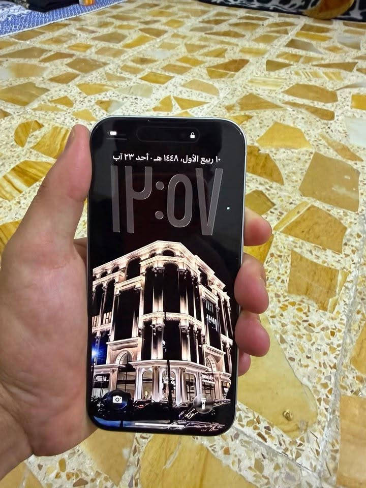 السلام عليكم
📱 للبيع iPhone 15 عادي
اللون: [ابيض]
السعة: [128 GB]
الجهاز: [مستعمل]
البطارية: [85]
الحالة: نظيف جداً99% وبدون أي عطل وتر بروف
الملحقات: [الكرتون/الشاحن...]
📩 للتواصل: ***********
