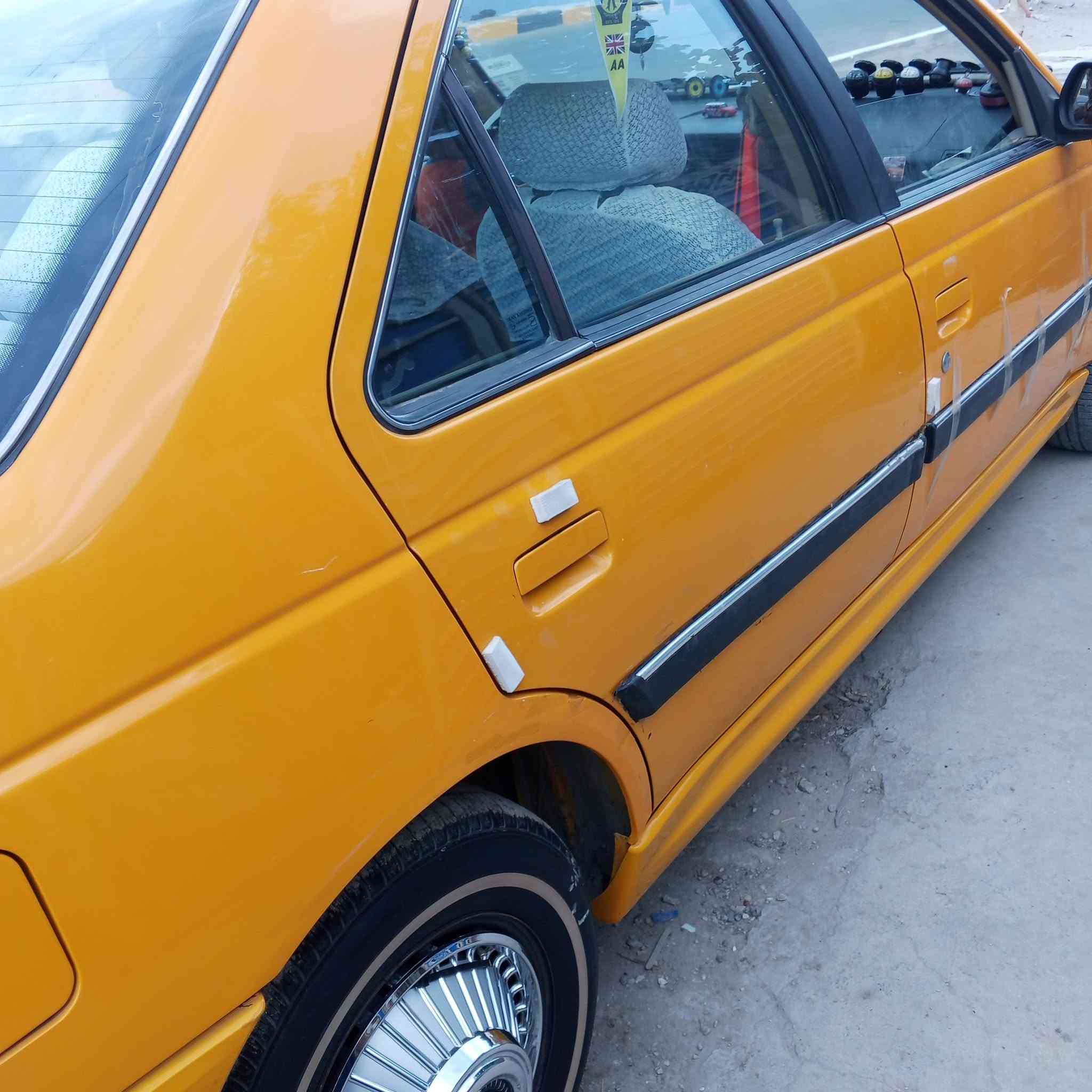 للبيع بيجو بارس موديل 20سياره جاهزه مكينه تبريد ثلج سياره مال جناي ما اشتغل بيهه تكسي رقم بغداد نكليزي سيبايه كبات صطاب دوشمه سياره حلوه سعر 57بيهه مجال للشراي واني خادم *********** مدينه الصدر

