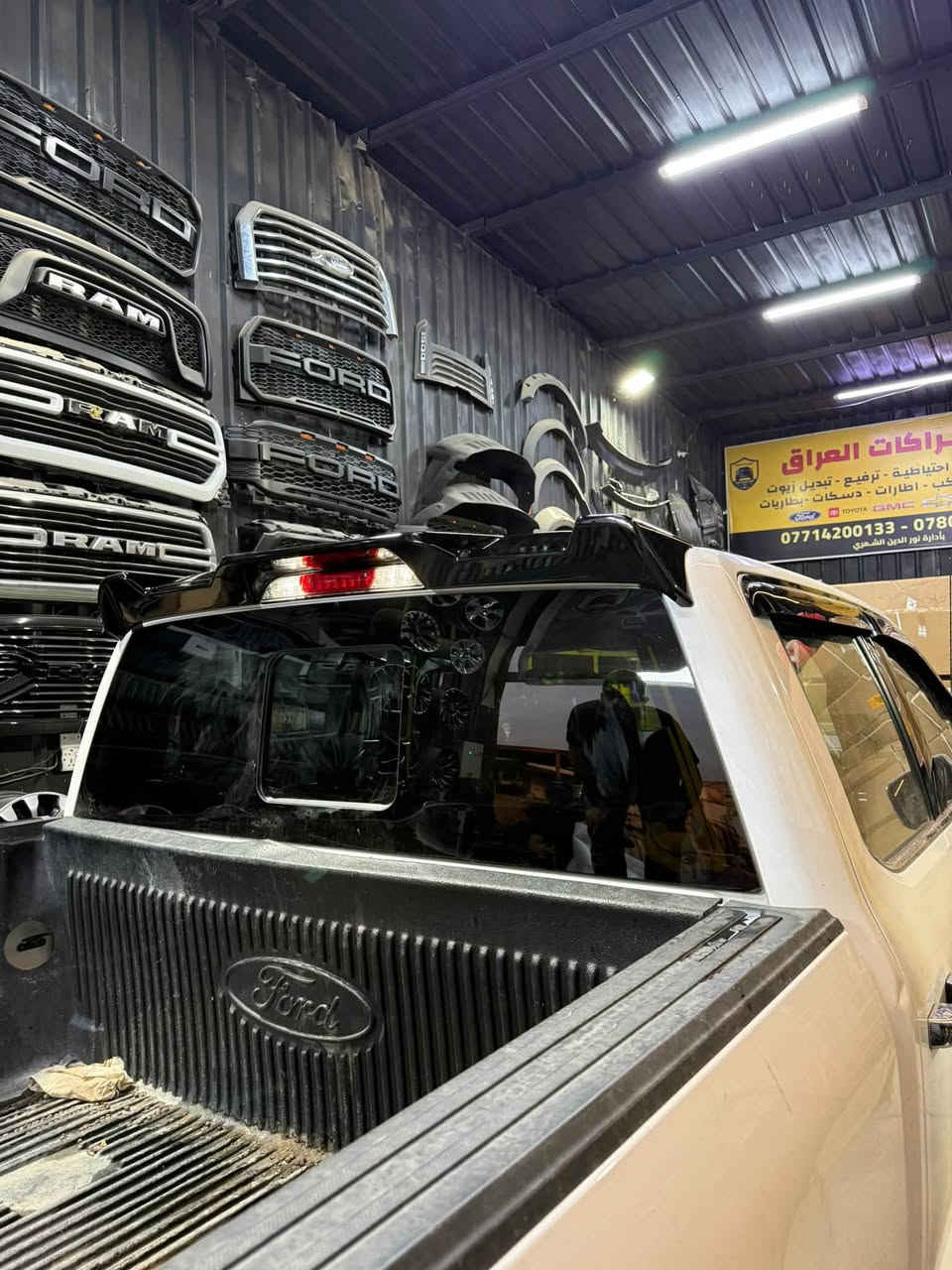 فورد F150 • سبايدر قمارة • تركيب مطريات