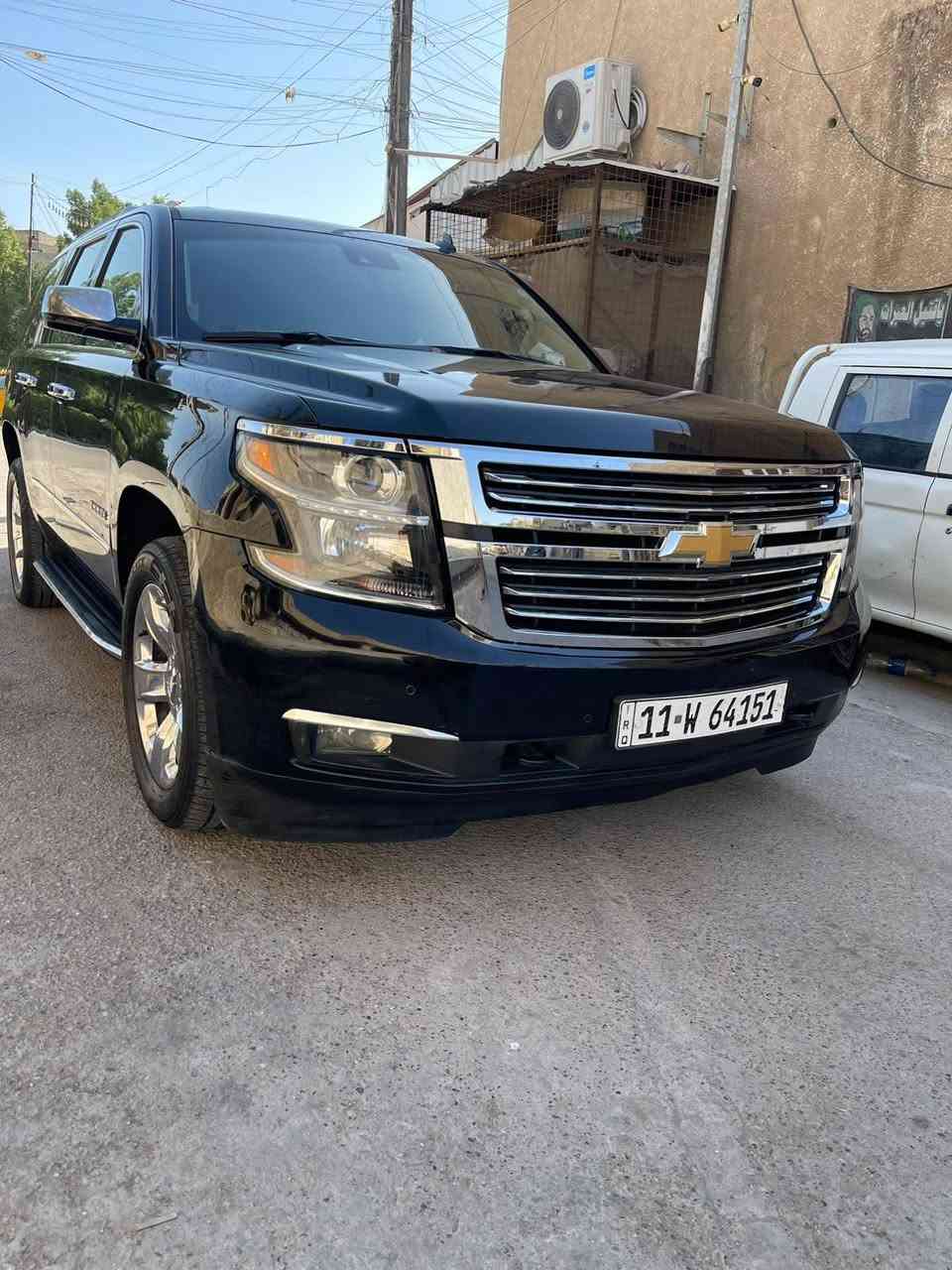 للبيع تاهو 2015 خليجي LT رقم بغداد بسمي كفاله من الصبغ بيهه مكانين بارد فقط ماشيه 150 السعر 30 $وبيهه مجال ***********

