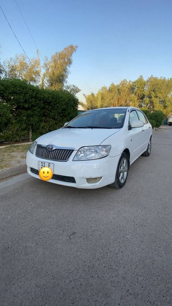 السلام عليكم 
سيارة كورلأ للبيع
موديل2007خليجي
بيها صبغ جاملغ خلفي وايمن بدون دواخل
محرك جديد 1800
رقم بغداد بأسمي
صدر جديد تخم تاير جديد
سيارة جاهزة ومرتبة بالعافية ع ياخذها
السعر 75$بيها مجال
العنوان بغداد البلديات
رقم الهاتف***********
غير متواجد ع الفيس
