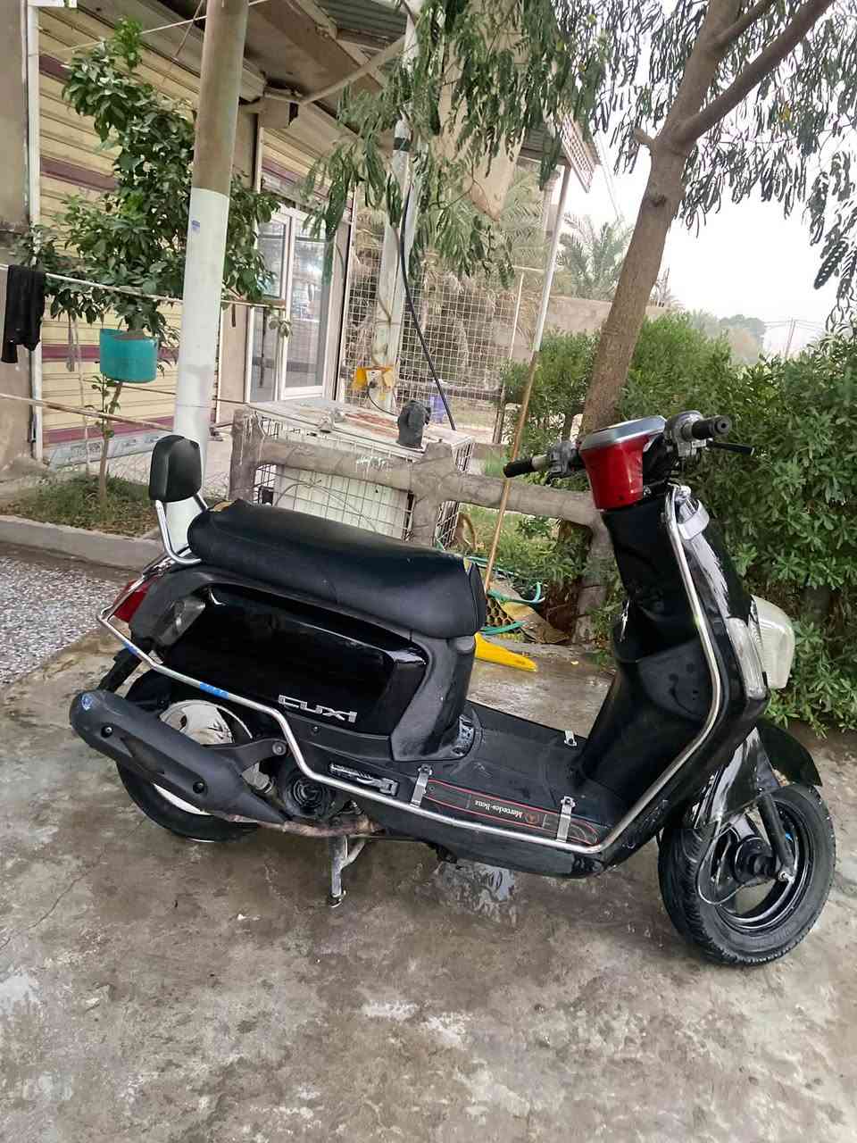السلام عليكم ماكس بوليس مسطره نوزل للبيع دراجه كله شغال اي نقص مابيه جديده وحلوه.  المكان كنعان السعر ٦٧٥ وبيه مجال شراي اتصل ***********
