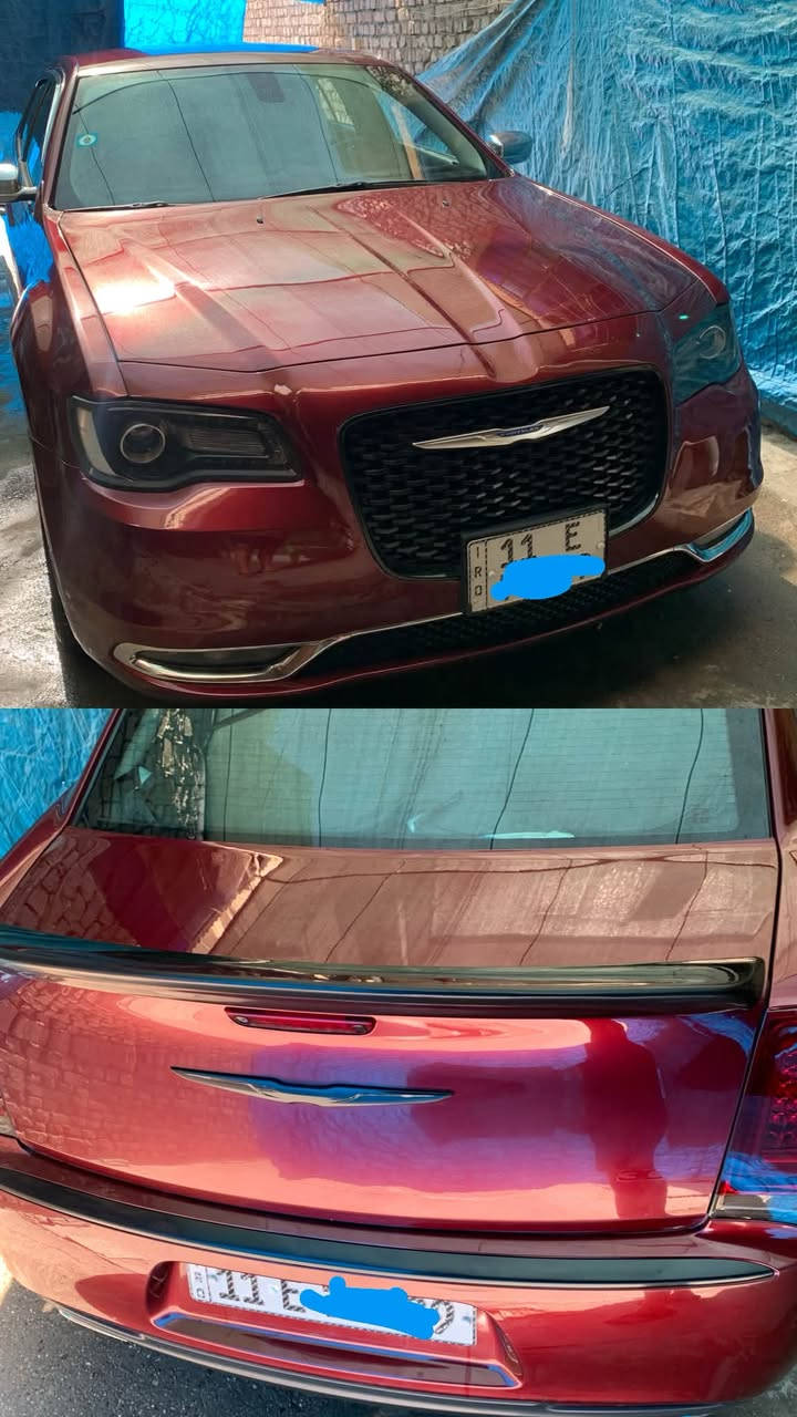 كرايسلر C300
موديل 2018 اصل 
تحويل ثاني يوم
رقم بغداد  ومكانها بغداد 
كشنات كهرباء✔️
ستيرن كهرباء ✔️
هيتر كشنات✔️
هيتر ستيرن ✔️
تشغيل عن بعد ✔️
كامرة خلفية ✔️
شاشة كبيره ✔️

بدون فتحة❌
بدون حساسات❌

السعر 175$ بيها مجال
واتساب /***********
