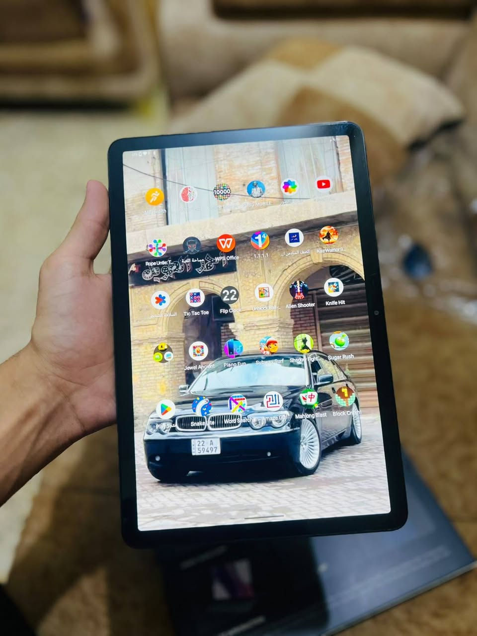 سلام عليكم ايباد TECNO  AL الذاكره 256 +رام داخلي 16GB  النضافه كدامكم والاستخدام مده قليله كلش  السعر( 225) 

***********
