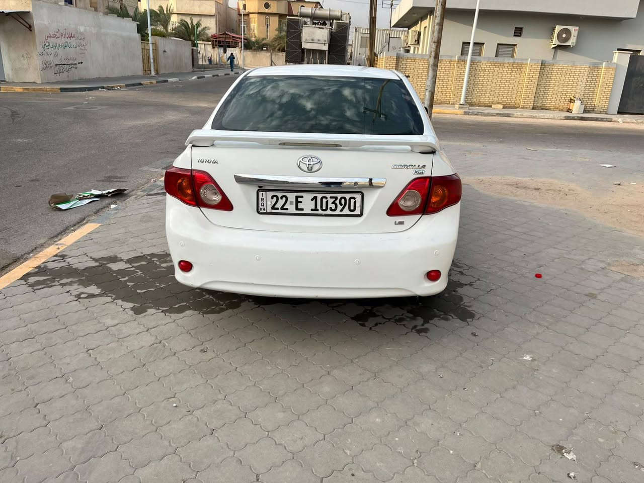 سلام عليكم
كورلا خليجي 2008 للبيع

سيارة مكفولة كفالة عامه من كلشي

مكينه 1600 ماشية 167.000km

الفئه XLI

 السيارة بيها شاشه كامره تحكم ستيرن تايرات جديدة

والسنويه نهايه 2029  

ورقم السياره اربيل مكانها البصرة السعر 125 ورقه 

الرقم ***********
