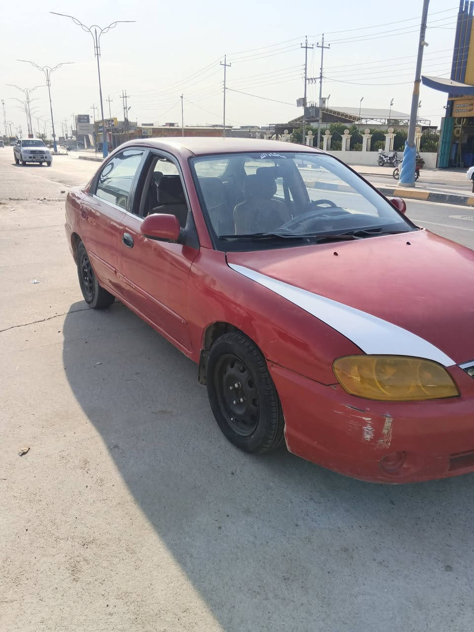 للبيع اومراوس بكياحمل                                     كياسبكترا موديل 2002 رقم صلاح الدين. شرط التحويل                     سنويه لل 28 مصبوغه عام للجماليه.                            شرط كير ومحرك صدر تخم تاير سياره جاهزه               السعر28  الشراي يتصل *********** مكاني بلد
