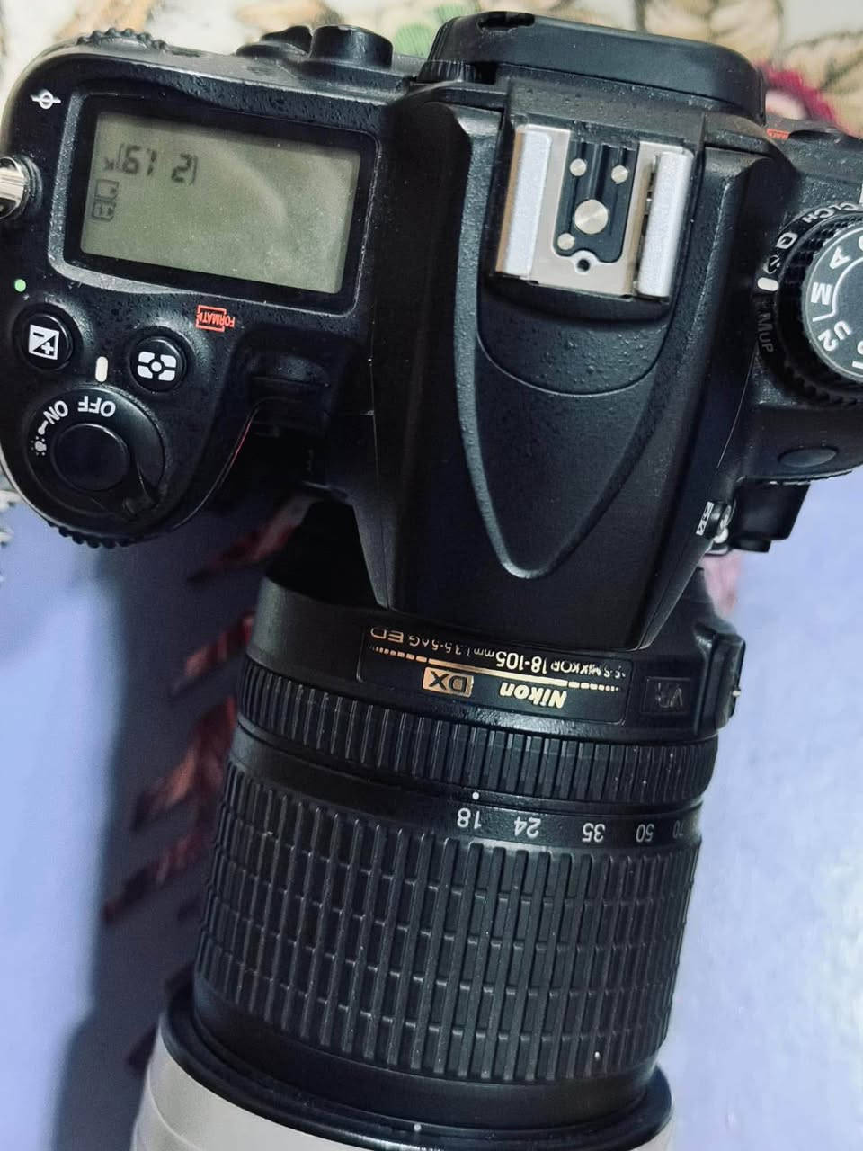 نيكون D7000 • 18-105 VR • نضيفة ٩٠%