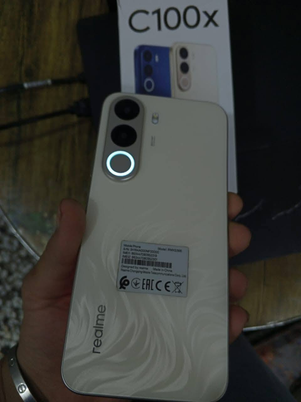 ريلمي C100x • بطارية ٨٠٠٠ • ذاكرة ٢٥٦
