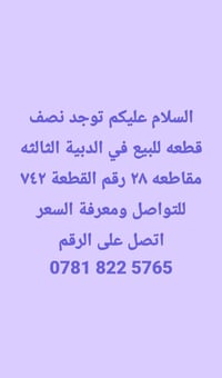نصف قطعة • الديبة الثالثة • قطعة ٧٤٢