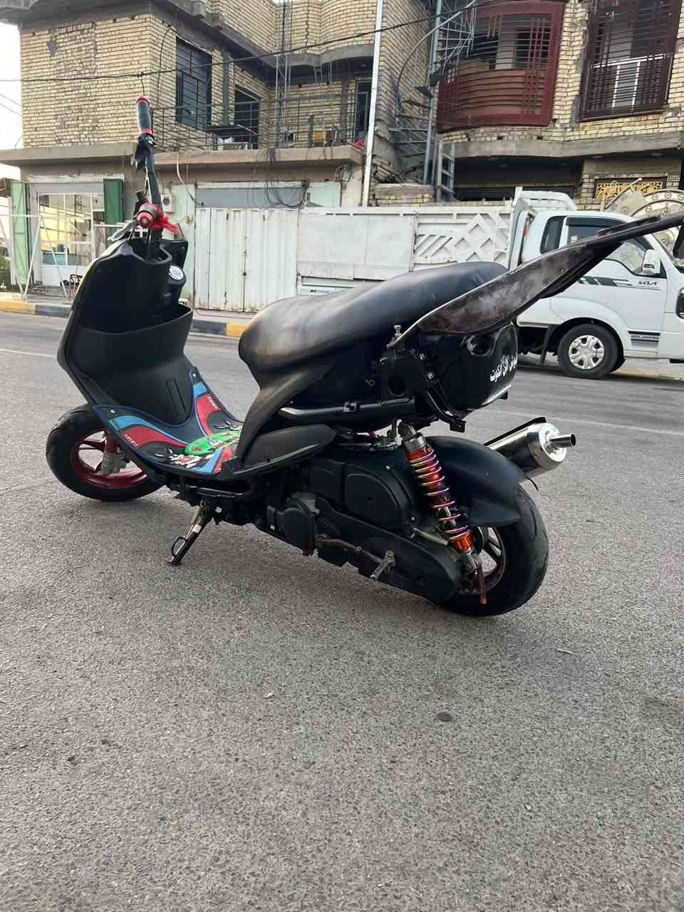 السلام عليكم شباب الدراجه معروضه للبيع المكان كوت عزيزية حي العسكري السعر خاص***********💜👻

