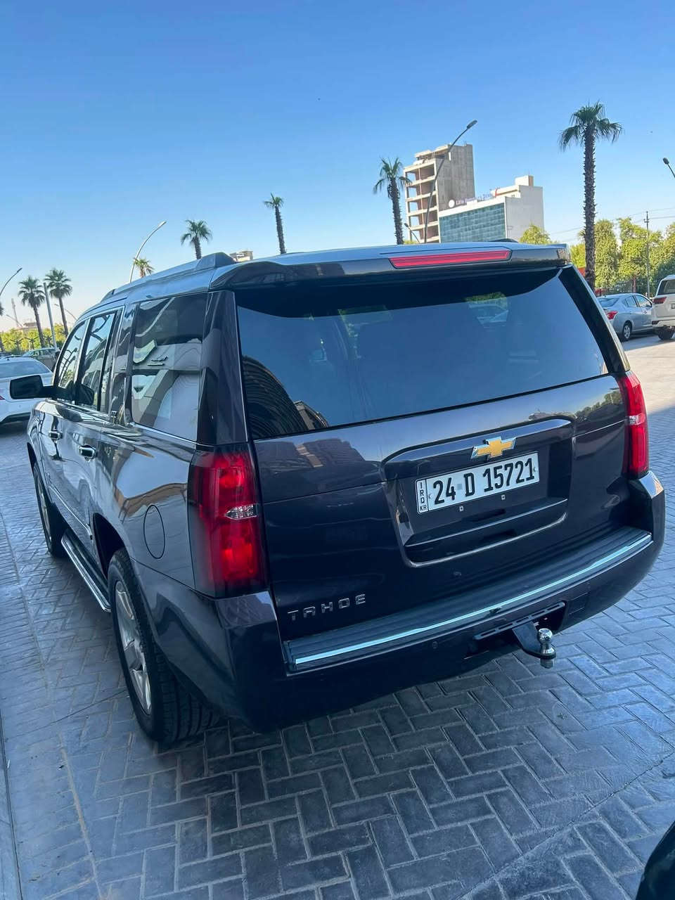 السلام عليكم
تاهو للبيع 2015  LTZ  VIB  فول مواصفات عدا الفتحة 

ماشية 112 مكفوله من الصبغ والتبديل بيها مكانين تعديل بارد و بيها جراد

السيارة كفالة من كير ومحرك  وتبريد كلة مكفول بشرط  برغي واحد ممفتوح بيهم بشرط 

مواصفات السيارة 

بصمة 

شاشة قاصة 

كشنات (تدفئة +تبريد)

كشنات كهربائي 

كشن منفصل سياحي (VIP)

مري شفط 

قفل صندوق كهربائي 

حساسات خلفية 

رادار امامي  

رادار جانبي 

نقطه عمياء 

تحديد مسار 

داتا شو 

كشن هزار 

جكات جوبلس 

دواست بانزين كهربائي 

ستيرن كهرباء 

 السعر 280 ومجال 

مكان السيارة اربيل /شارع 40 / معرض اوتو براند 

علي ***********
