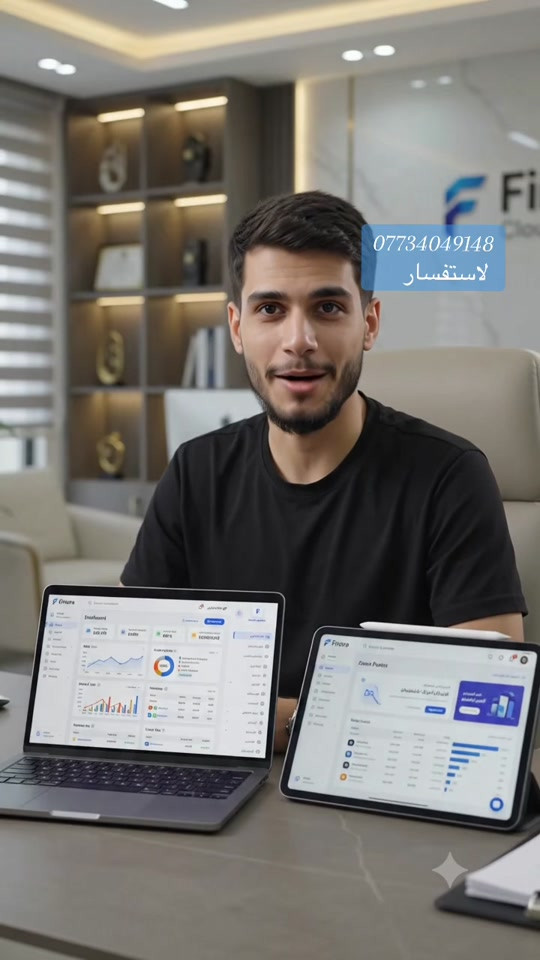 فينورا — نظام متكامل لإدارة المحال، الشركات والمطاعم بكل سهولة 🚀 مبيعات، مخزون، طلبات، حسابات وتقارير في مكان واحد. 🎁 جرّب فينورا مجاناً لمدة سنة مجانية 🌐 https://www.finora.company/ 📞 ***********

