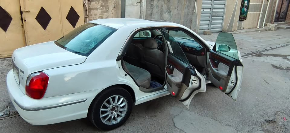 هونداي ٢٠٠٥ 
 جاهزة من جميع النواحي سياره فتحه فول مواصفات
سياره اوتو جام كهربائي ويل كب جاهزه من كلشي صدر امامي وخلفي جديد تحويل ثاني يوم 
المكان بغداد السعر ٦٠ وبيها مجال ***********
