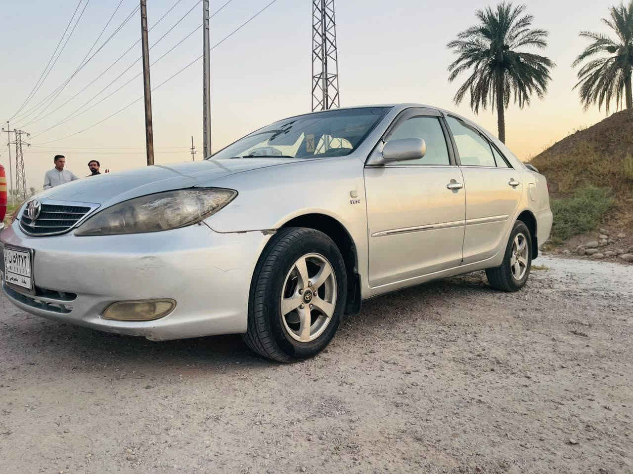 كامري 2004
محرك 2400
كير ومحرك وتبريد بشرط 
مصبوغه حزام بدون ضربه ودواخل 
رقم بغداد وتحويل بشرط 
السعر 75وبيها مجال 
***********
مكان صلاح الدين/بلد
