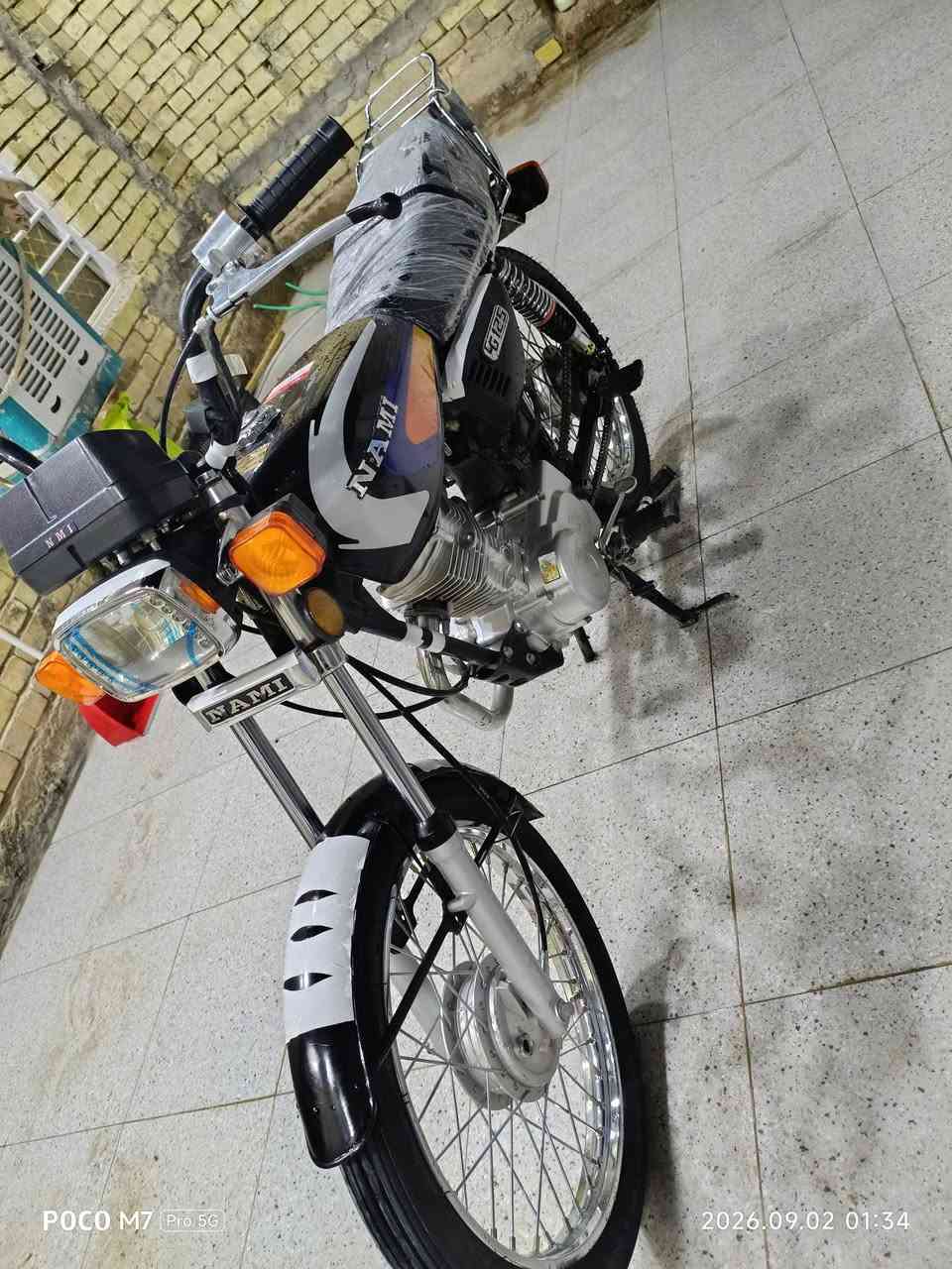 سلام عليكم
دراجة تعمير للبيع
شاصي ارشاا 2019 اوراق اصولي
محرڪ نامه شلامجة 2022
مفتوح مبدل ولفات بس، 
دراجة كامله مابيهاا اي نقص غير الكهربائيات بس
مكانهاا كربلاء العطيشي خلف مستشفى الحسينية بداية الحولي
السعر 720 وبيهاا مجال 
                            للتواصل ***********
