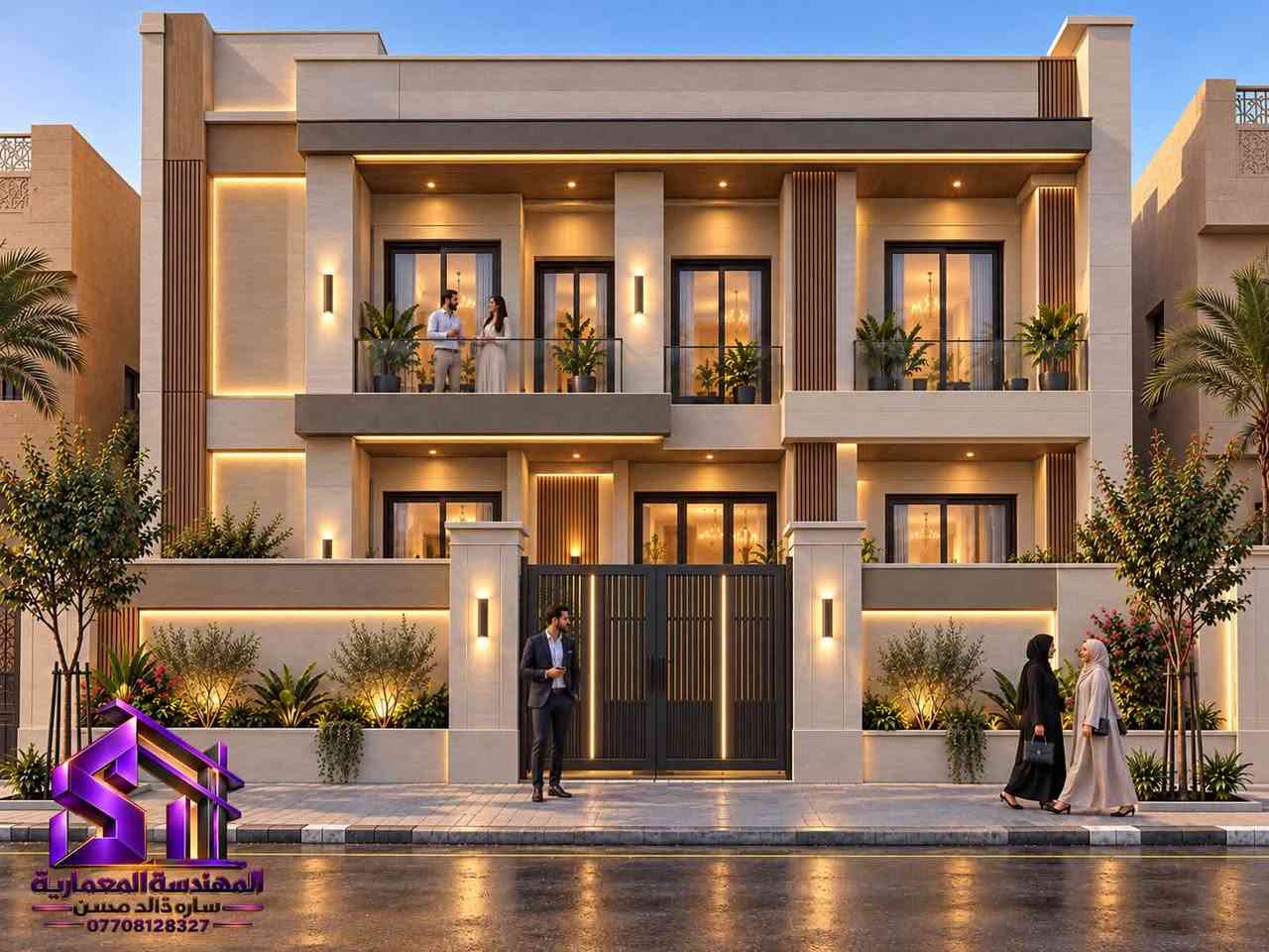 واجهات مودرن • تصميم معماري • سارة خالد
