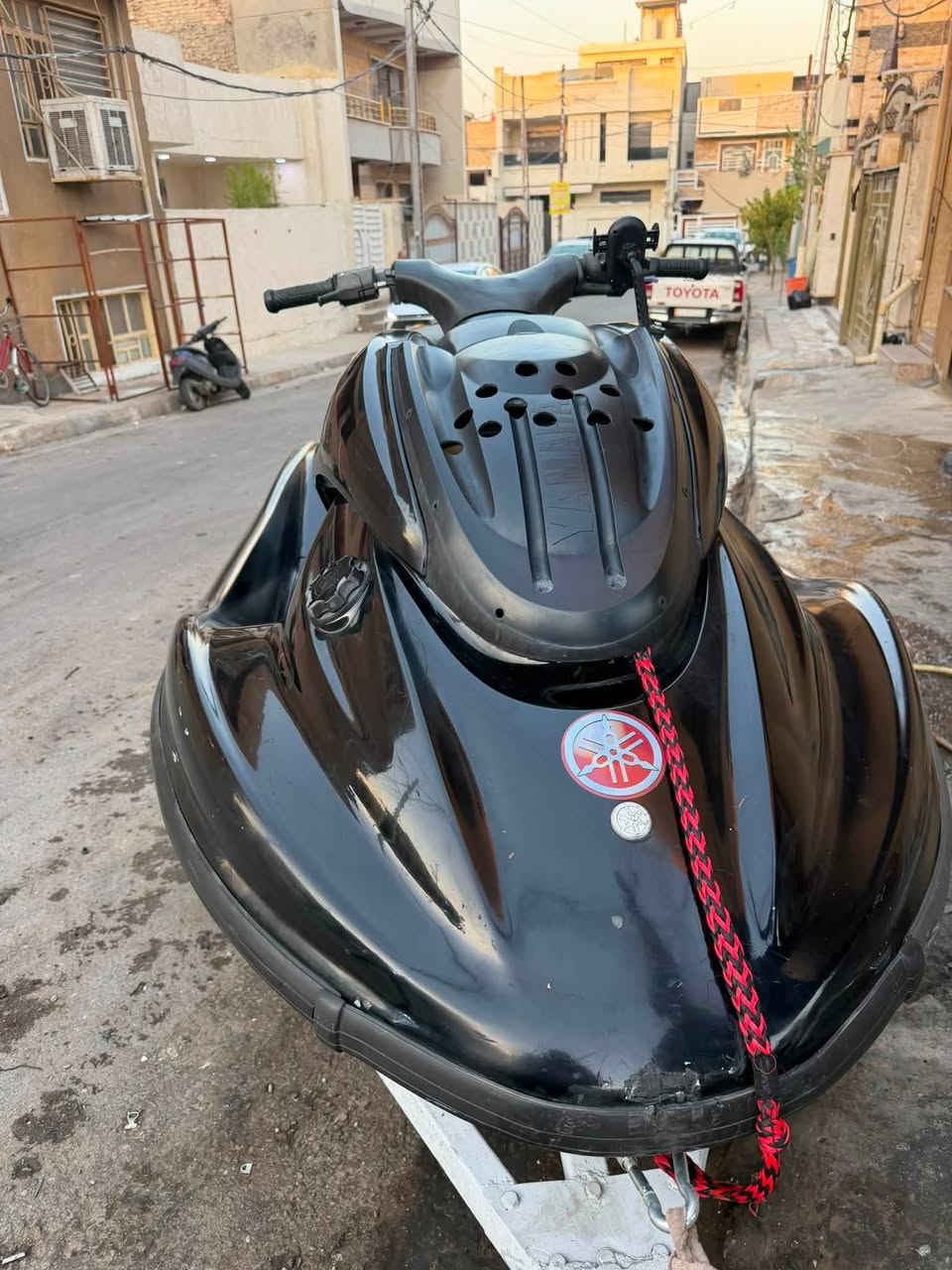 سلام عليكم جدسكي ياماها 1300 جي بي ار شغال كامل مع العربانه مكينه طياره نكره ترايه بلشط حتى الشاشه شغاله من كلشي بانزين رون كيلو متر دهن السعر من الأخير 20 ورقه مكاني بغداد ***********
