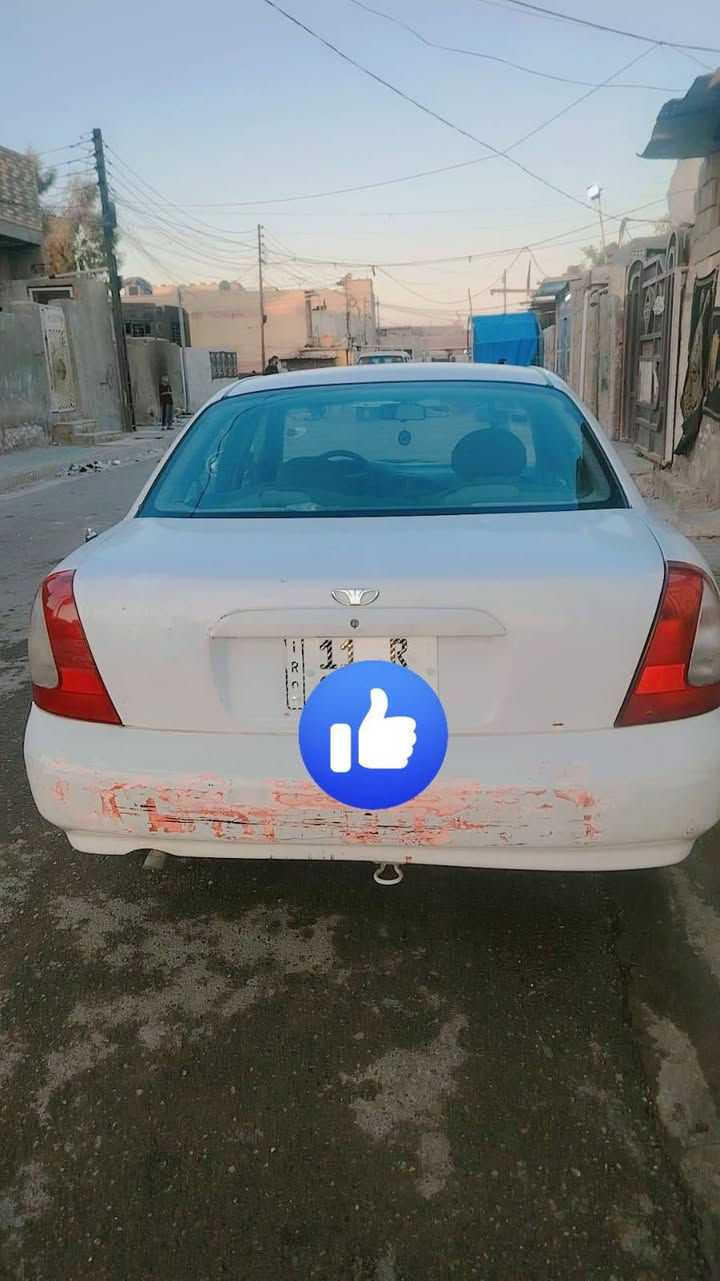 السلام عليكم للبيع دايو نوبره  موديل 98 سياره جاهزه تخون تايرات تدفئه تبريد بلاديه قطره صبغ ما بيها مقفوله عدد دعاميات بين صبغ كهربائيات وشغاله سياره بلاديه رقم بغداد رقم انجليزي جديد رقم الهاتف ***********مكان السياره بغداد 
العبيدي
