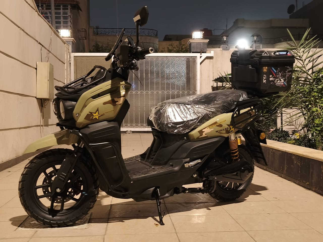 اباتشي موديل 26 مكفولة من الزلغ للبيع
موديل 26 ملف 3000 
6 بطاريات مسطرة ونلي 
ماشية 3500 بعدها زيرو 
السعر مليون قفل الدراجة بعدها بالجيس 
مكاني حي القاهرة 
***********
