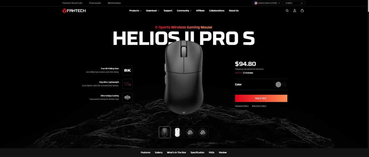 سلام عليكم ماوس FANTECH HELIOS II PRO S للبيع سعر الجديد مالته ب 125 الماوس سرعته 4K وايرلس و 8K وايرد الماوس  نضيف يخبل استخدام اقل 8 اشهر بدلت الماوس و ضميته شهرين, غراضه كاملة وياه الواير و الدونكل مالته و الاكسسوارت التجي الوياه و اكيد الكارتونة الماوس رهيب و كلش مريح عن تجربة لونه اسود 

السعر 60 الف مكاني شارع فلسطين 

للتواصل واتساب ***********
