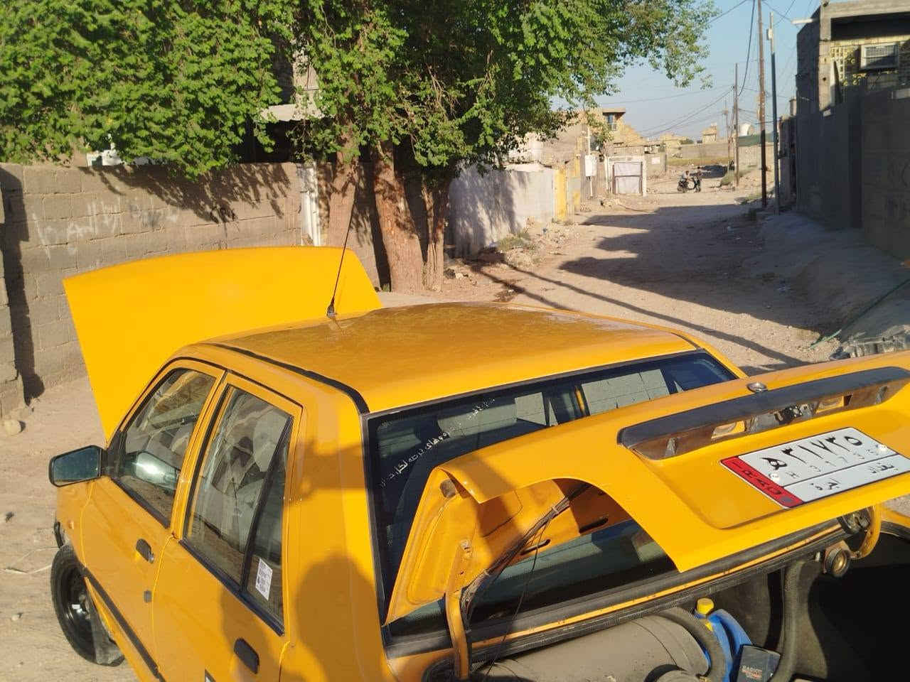 سلام عليكم خوان سياره البيع سايبه موديل 18 سياره خير من الله ما بيها نقص منضومت غاز وتبريد ثلج كير ومكينه خير من الله شاشه لمس بدون صبغ بدون قطعه تبديل شواصي سليمه سياره كامله كبل الشارع السعر 44 ورقه وبيها مجال حك الجيه رقم صاحب سياره /***********
