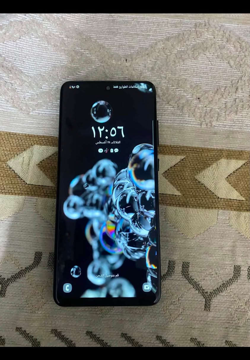 سلام عليكم تلفون سامسونج S20 ألترا5G للبيع مبدل شاشه وضهر
الضهر فطر صغير مواصفات ذاكره 128 كأمره 100X للبيع السعر 225 ألف بي مجال المكان ضباط حي الجهاد الرقم *********** للتواصل
