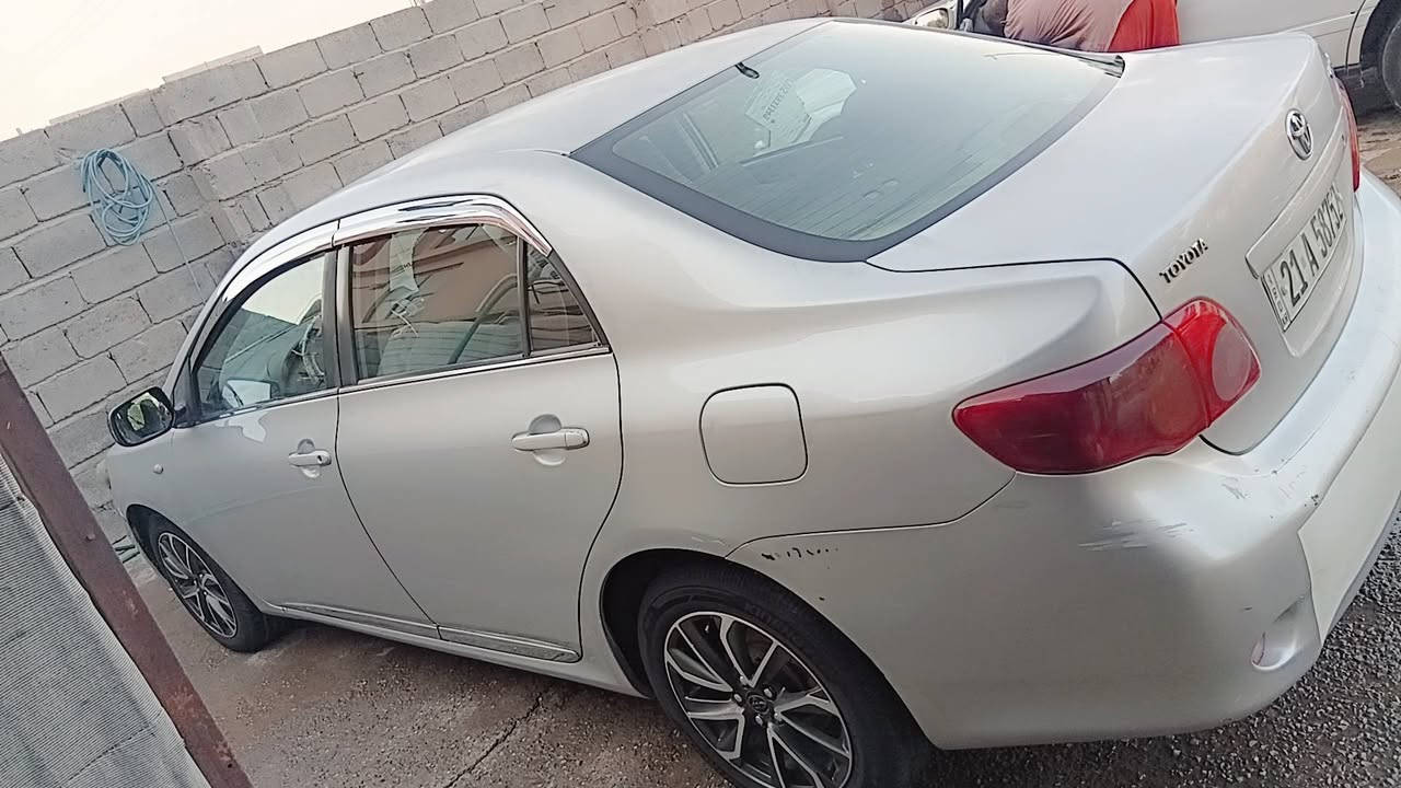 مساء الخير على الجميع
للبيع سيارة كورلا موديل 2008
سياره قطعتان صبغ بدون دواخل باقي السيارة مكفول 
محرك 1800 وكير مكفولات 
لون سلفري فاتح 
سيارة خير من الله 
رقمها سليمانيه تحويل ثاني يوم بسمك 
مكان ديالى قضاء المقداديه 
ملاحضه السعر الشراي يتصل ويدلل تحياتي
رقم الهاتف ***********
الثاني ***********
