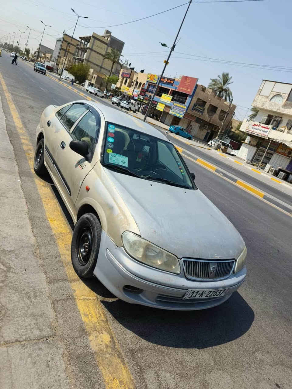 السلام عليكم سياره سني موديل 2004 ياباني مكينه بيضه
رقم بغداد انتهاء صلاحيه السنويه 2028
مكانها الفلوجه 
،***********
***********
