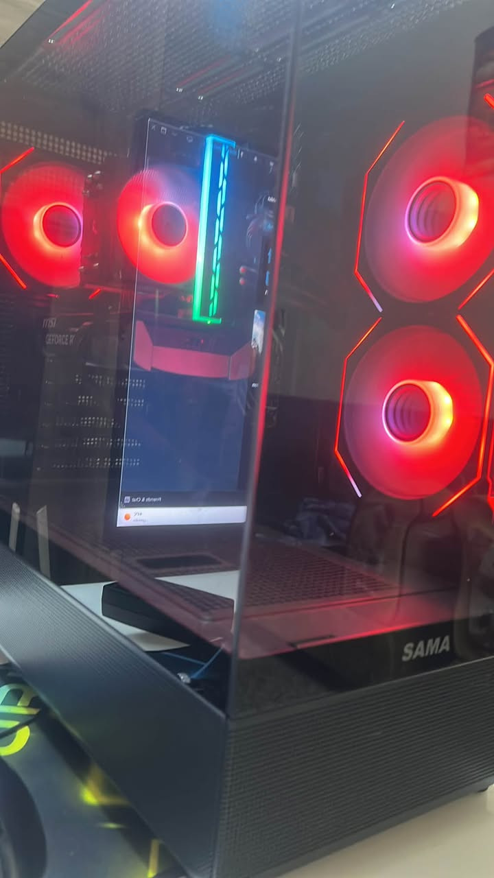 موصفات كارت شاشه 5060
رامات 16DDR4 المعالج انتل كوراي 140600 بورسلاي 650
تخزين1تيره ASUS PRIME H610M-K D4 ARGB :اللوحة
الأم -مكاني بغداد الغزاليه رجاء لحد يعلق الي يريد يعرف سعر يتصل وتساب *********** ملاحضه كراتين موجوده شرط فحص 
®ا إضافة
